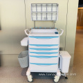 Steel ABS Anesthesia Trolley with Keyless Entry System